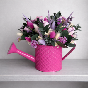 wieczny bukiet w konewce