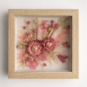 obraz z kwiatów