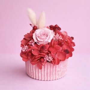 mini box z wieczną różą